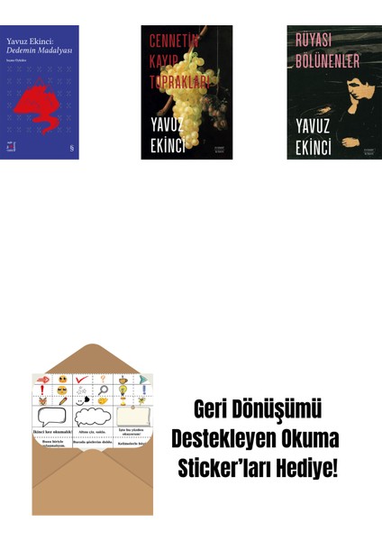Everest Açıkhava 39 - Dedemin Madalyası + Cennetin Kayıp Toprakları + Rüyası Bölünenler + Okuma Sticker'ları