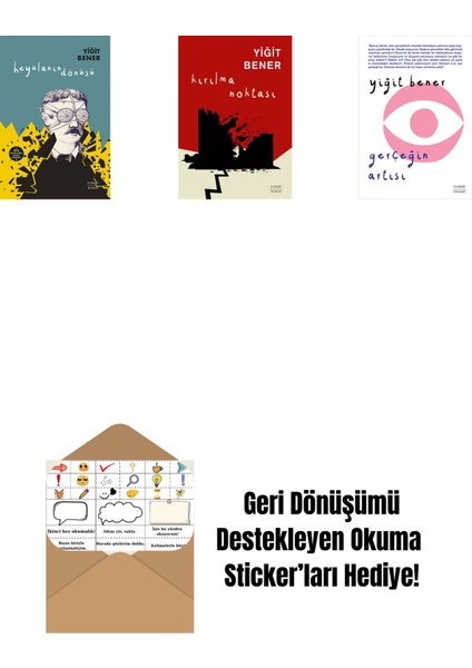 Heyulanın Dönüşü + Kırılma Noktası + Gerçeğin Artısı + Okuma Sticker'ları