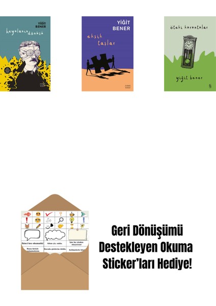 Heyulanın Dönüşü + Eksik Taşlar + Öteki Kuruntular + Okuma Sticker'ları