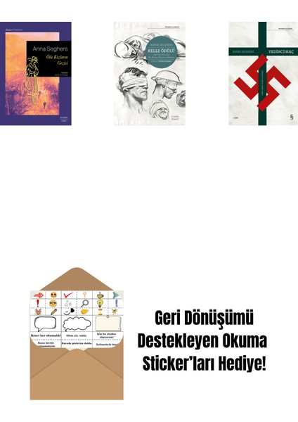 Ölü Kızların Gezisi + Kelle Ödülü + Yedinci Haç + Okuma Sticker'ları
