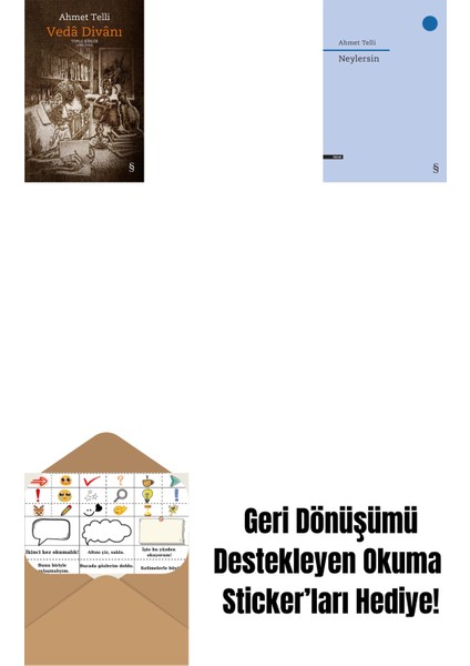 Vedâ Divânı (Bez Ciltli) + Neylersin + Okuma Sticker'ları