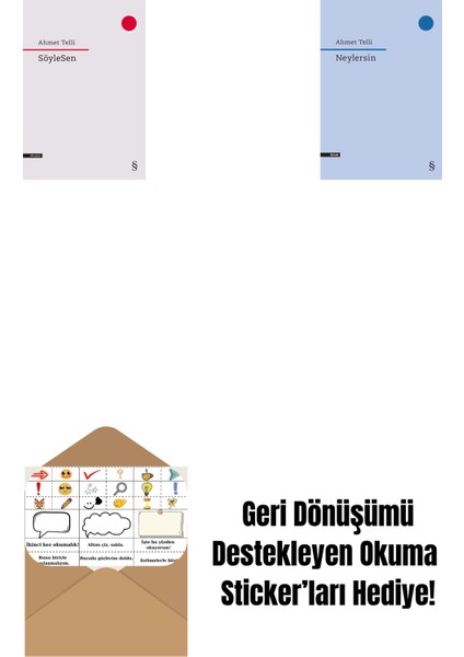 Söylesen + Neylersin + Okuma Sticker'ları