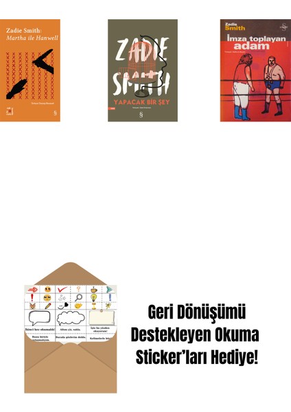 Everest Açıkhava 2 - Martha ile Hanwell + Yapacak Bir Şey + Imza Toplayan Adam + Okuma Sticker'ları