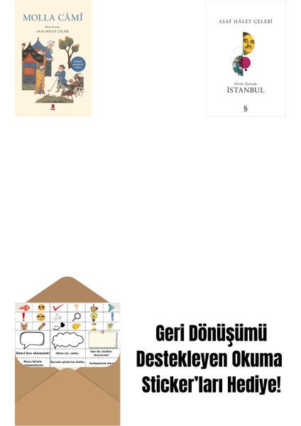 Molla Câmî + Divan Şiirinde Istanbul + Okuma Sticker'ları