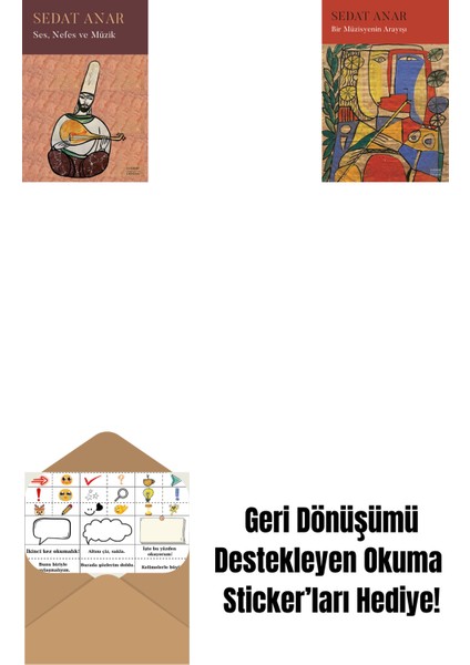 Ses Nefes ve Müzik + Bir Müzisyenin Arayışı + Okuma Sticker'ları