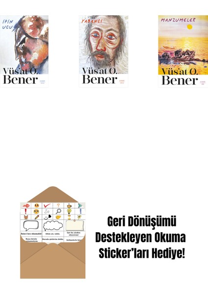 Ipin Ucu + Yabancı + Manzumeler + Okuma Sticker'ları