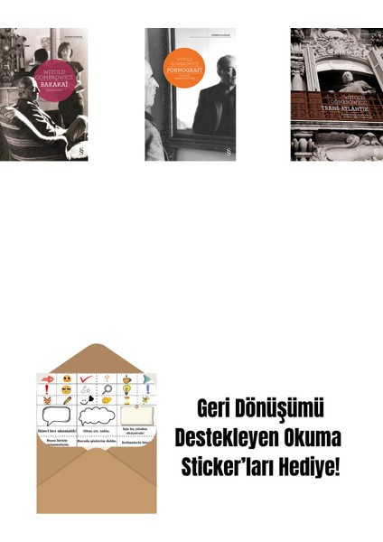 Bakakai + Pornografi + Trans-Atlantik + Okuma Sticker'ları