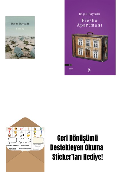 Sarkaç + Fresko Apartmanı + Okuma Sticker'ları