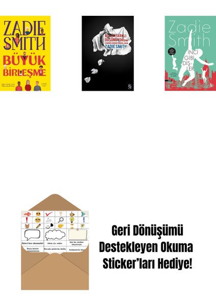 Büyük Birleşme + Bugün Farklı Düşünüyorum + Inci Gibi Dişler + Okuma Sticker'ları
