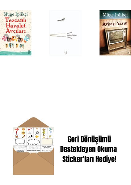 Tezcanlı Hayalet Avcıları + Cımbızın Çektikleri + Arkası Yarın + Okuma Sticker'ları