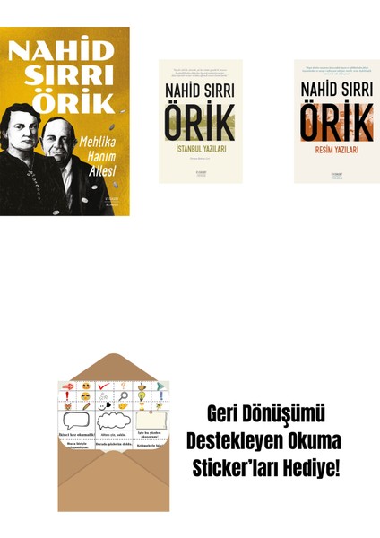 Mehlika Hanım Ailesi + Istanbul Yazıları + Resim Yazıları + Okuma Sticker'ları