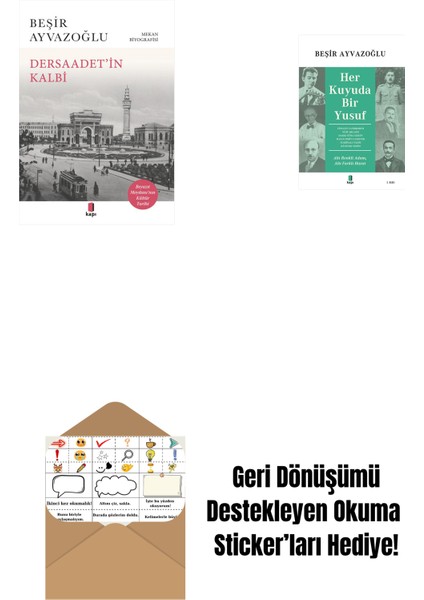 Dersaadet’i̇n Kalbi + Her Kuyuda Bir Yusuf + Okuma Sticker'ları