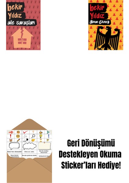 Aile Savaşları + Alman Ekmeği + Okuma Sticker'ları