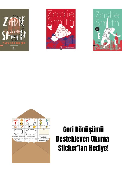 Yapacak Bir Şey + Kamboçya Elçiliği + Inci Gibi Dişler + Okuma Sticker'ları
