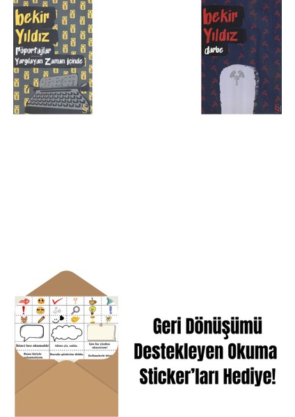 Röportajlar: Yargılayan Zaman Içinde + Darbe + Okuma Sticker'ları