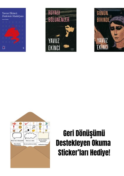 Everest Açıkhava 39 - Dedemin Madalyası + Rüyası Bölünenler + Günün Birinde + Okuma Sticker'ları