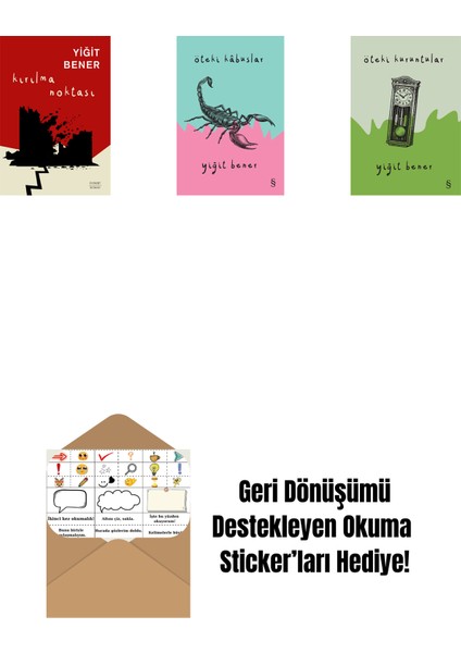 Kırılma Noktası + Öteki Kabuslar + Öteki Kuruntular + Okuma Sticker'ları