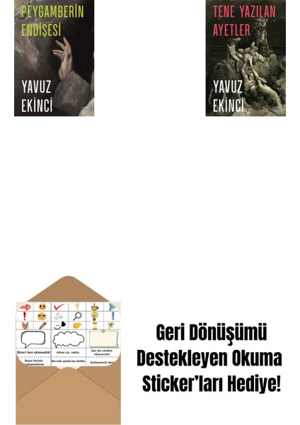 Peygamberin Endişesi + Tene Yazılan Ayetler + Okuma Sticker'ları