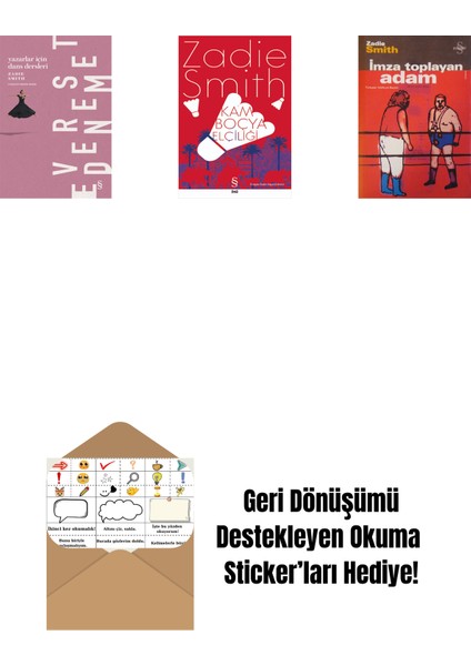 Yazarlar Için Dans Dersleri + Kamboçya Elçiliği + Imza Toplayan Adam + Okuma Sticker'ları
