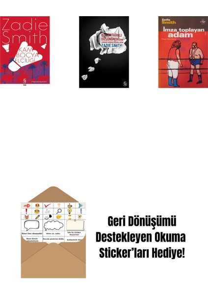 Kamboçya Elçiliği + Bugün Farklı Düşünüyorum + Imza Toplayan Adam + Okuma Sticker'ları
