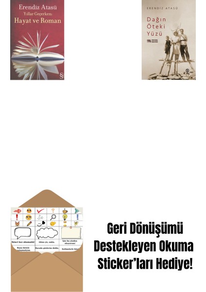 Yıllar Geçerken: Hayat ve Roman + Dağın Öteki Yüzü + Okuma Sticker'ları