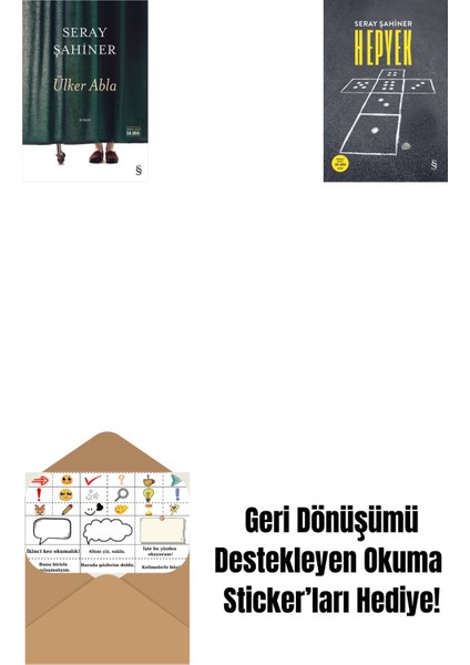 Ülker Abla + Hepyek + Okuma Sticker'ları