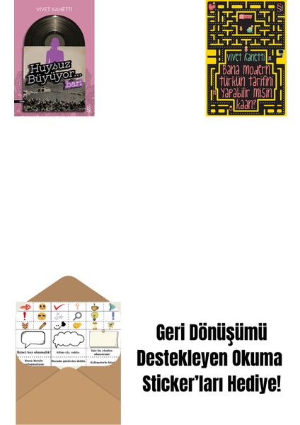 Huysuz Büyüyor... + Bana Modern Türkün Tarifini Yapabilir Misin Kaan? + Okuma Sticker'ları