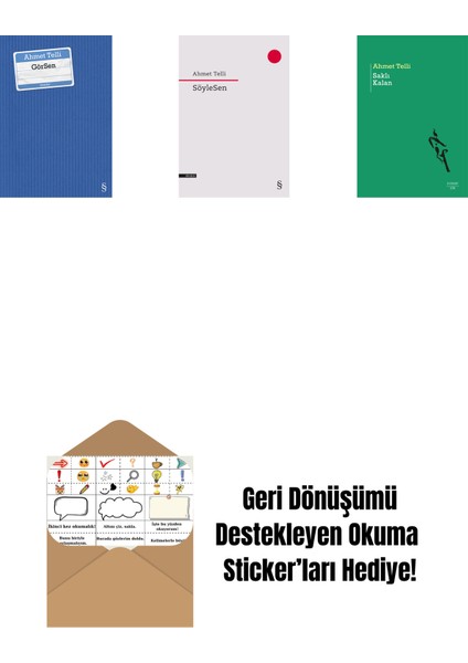 Görsen + Söylesen + Saklı Kalan + Okuma Sticker'ları