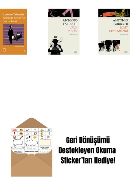 Everest Açıkhava 34 - Fernando Pessoa’nın Son Üç Günü + Ufuk Çizgisi + Hint Gece Müziği + Okuma Sticker'ları