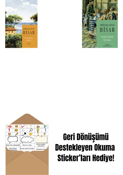 Geçmiş Zaman Köşkleri (Kitap Boy) + Geçmiş Zaman Fıkraları + Okuma Sticker'ları