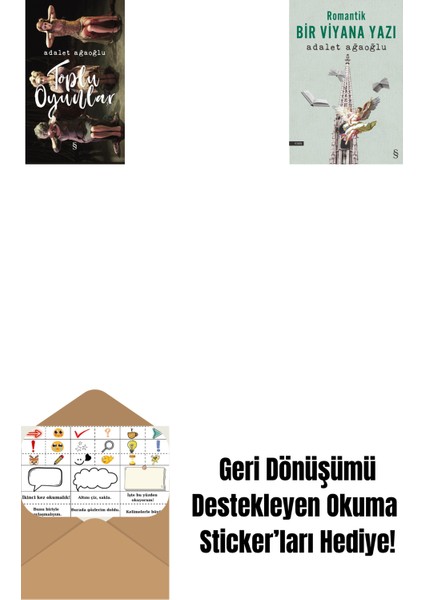 Toplu Oyunlar (Ciltli) + Romantik Bir Viyana Yazı + Okuma Sticker'ları