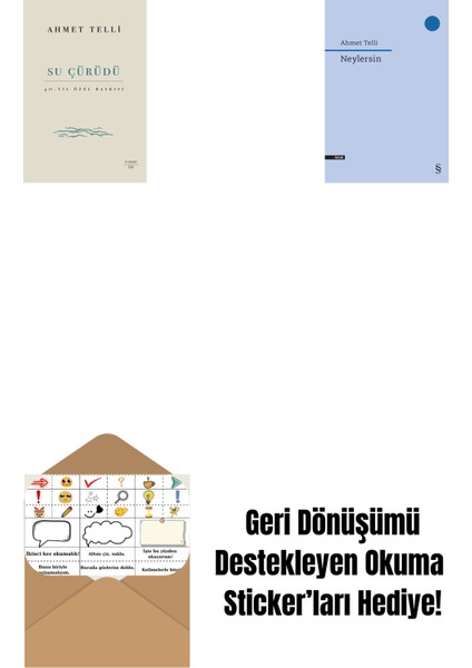 Su Çürüdü (Ciltli) + Neylersin + Okuma Sticker'ları