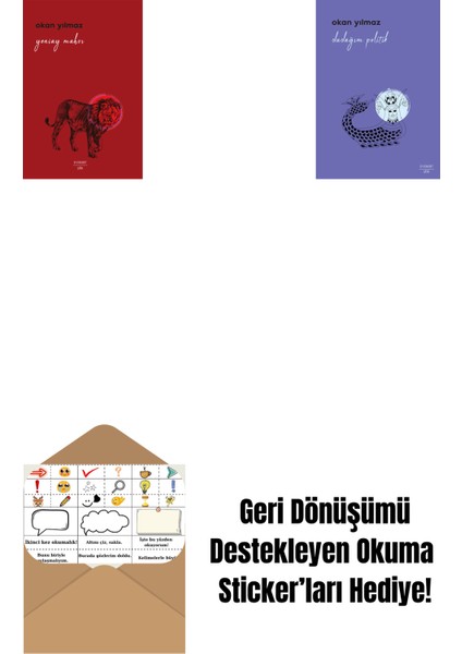 Yeniay Mahvı + Dudağım Politik + Okuma Sticker'ları