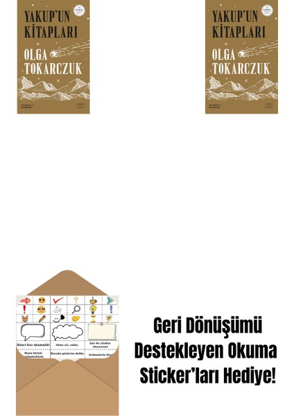 Yakup'un Kitapları + Yakup'un Kitapları (Ciltli) + Okuma Sticker'ları