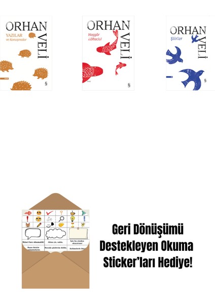 Yazılar ve Konuşmalar + Hoşgör Köftecisi + Şiirler + Okuma Sticker'ları