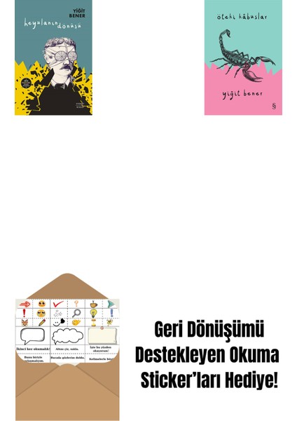 Heyulanın Dönüşü + Öteki Kabuslar + Okuma Sticker'ları