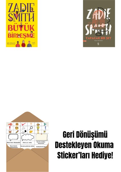Büyük Birleşme + Yapacak Bir Şey + Okuma Sticker'ları
