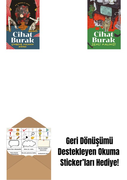 Çingene Hocanın Rüyası + Zenci Kalınız + Okuma Sticker'ları