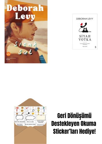 Her Şeyi Gören Adam + Eve Yüzerken + Okuma Sticker'ları