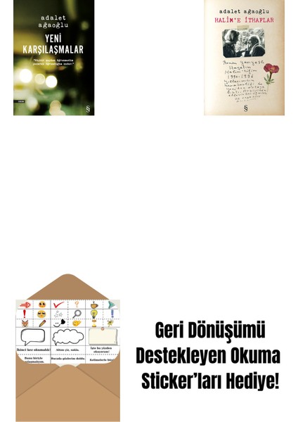 Yeni Karşılaşmalar + Halim'e Ithaflar + Okuma Sticker'ları