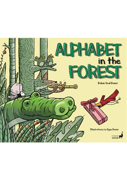 Alphabet Dans La Forêt + Alphabet In The Forest + Okuma Sticker'ları modelleri