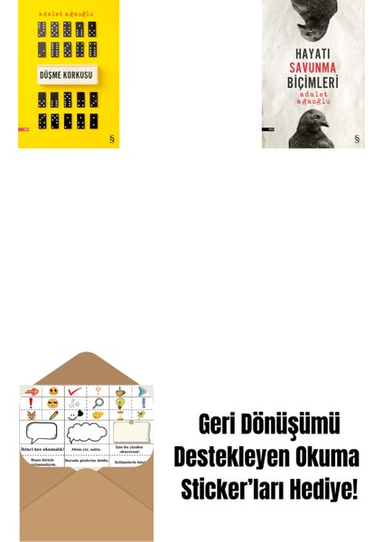 Düşme Korkusu + Hayatı Savunma Biçimleri + Okuma Sticker'ları