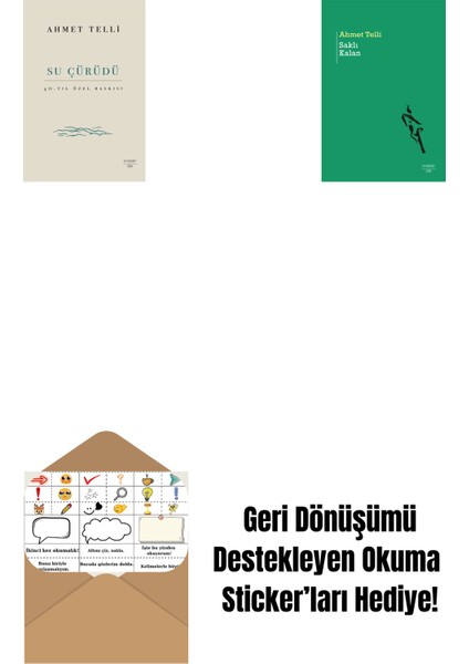 Su Çürüdü (Ciltli) + Saklı Kalan + Okuma Sticker'ları