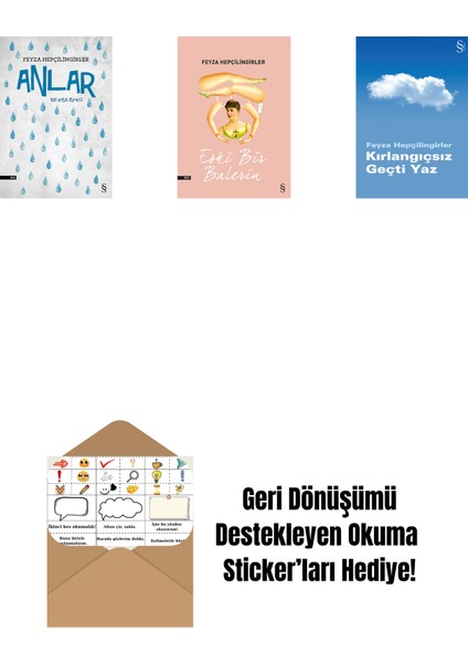 Anlar + Eski Bir Balerin + Kırlangıçsız Geçti Yaz + Okuma Sticker'ları