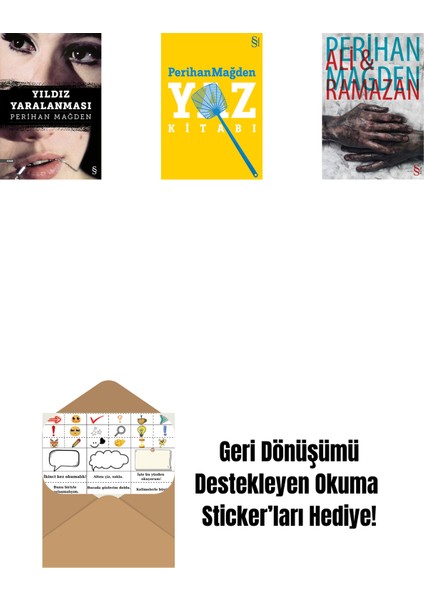 Yıldız Yaralanması + Yaz Kitabı + Ali And Ramazan + Okuma Sticker'ları