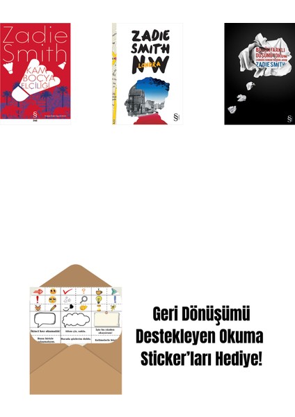 Kamboçya Elçiliği + Nw, Londra + Bugün Farklı Düşünüyorum + Okuma Sticker'ları