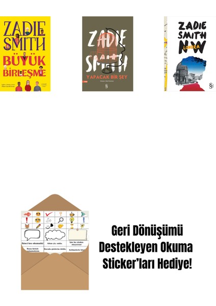 Büyük Birleşme + Yapacak Bir Şey + Nw, Londra + Okuma Sticker'ları