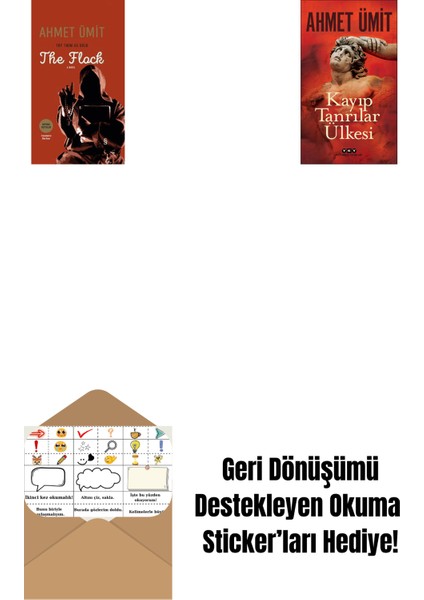 The Flock + Kayıp Tanrılar Ülkesi + Okuma Sticker'ları