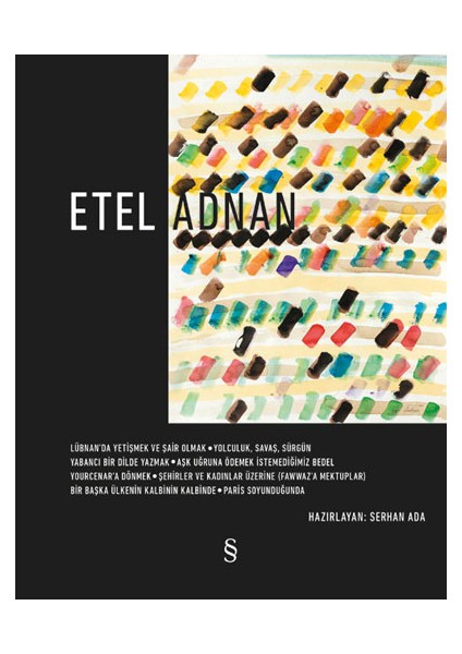 Etel Adnan (Ciltli) + Dökmeden Sayılan Zaman + Geçen Yüzyılın Ortasında Çocukluk Nesneleri + Okuma Sticker'ları
