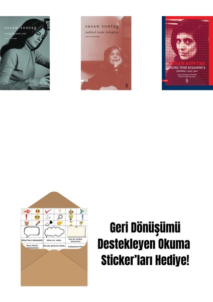 Vurgulanan Yer + Radikal Irade Üslupları + Bilinç Tene Kuşanınca + Okuma Sticker'ları